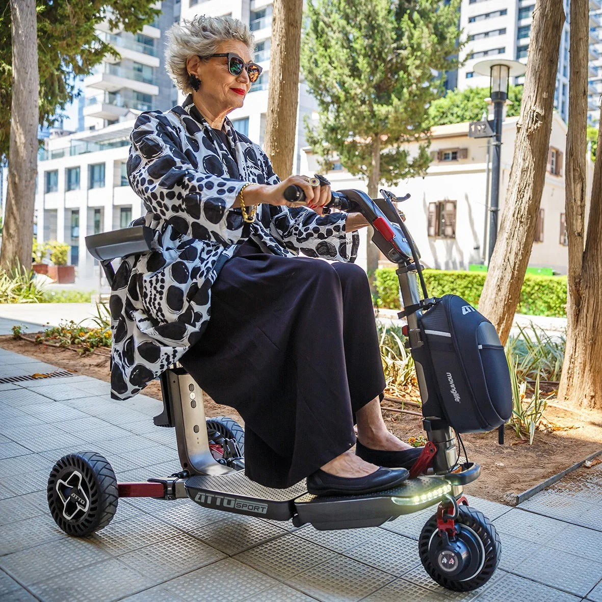 Atto Sport Max Foldable Mobility Scooter - Image 11