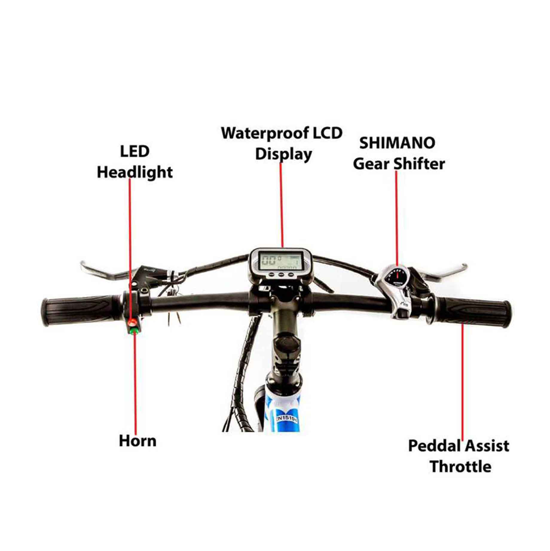 Ausstech Beach Rider Folding Electric Bike - Image 7