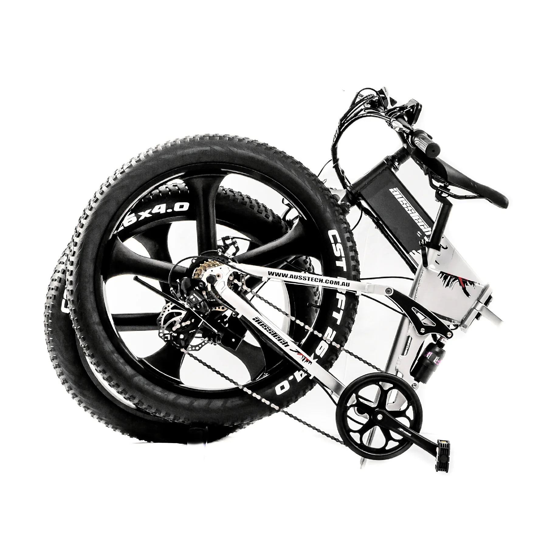 Ausstech Monster Folding Electric Bike - Image 6
