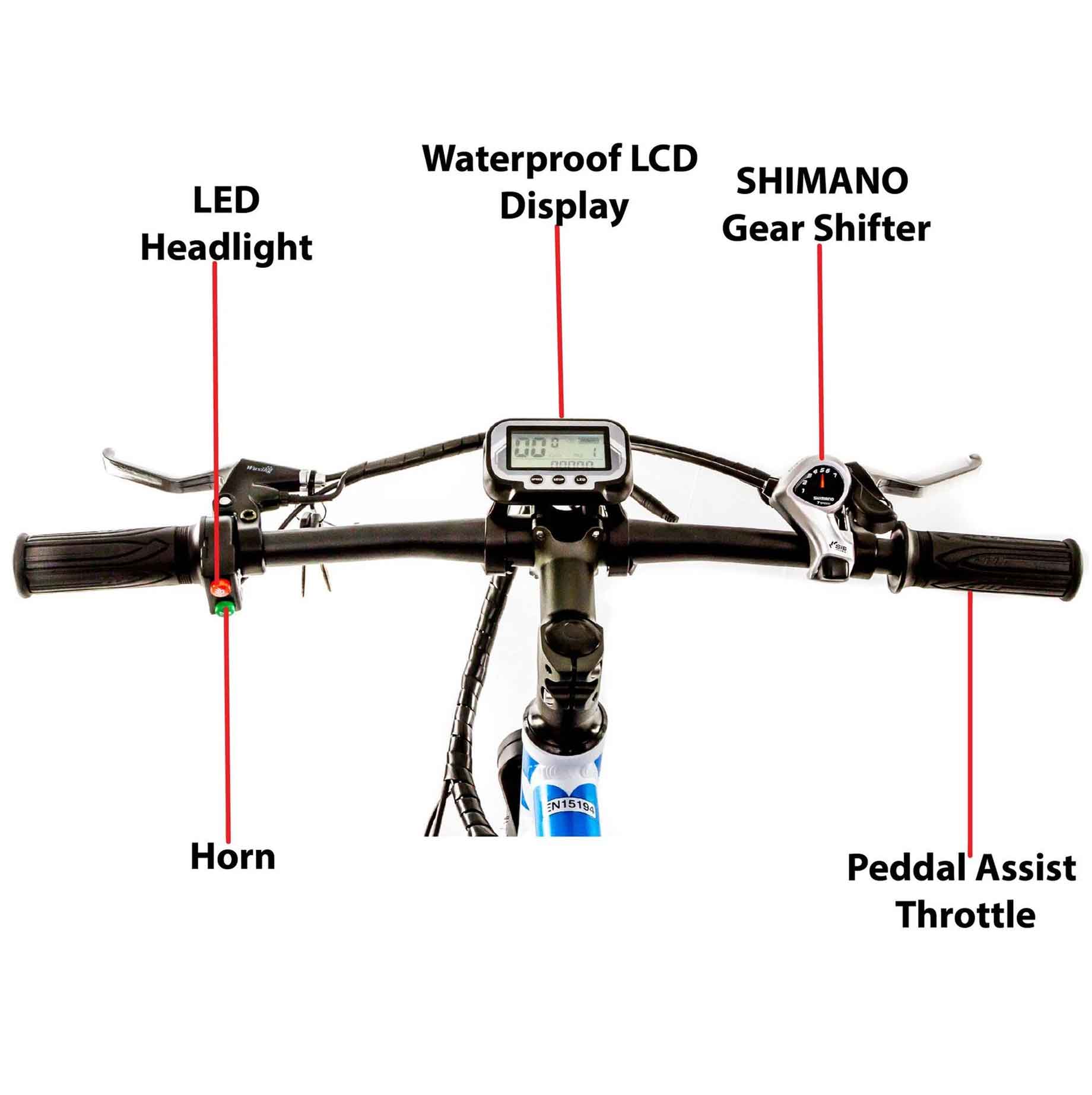 Ausstech Thunder Electric Folding Bike - Image 7