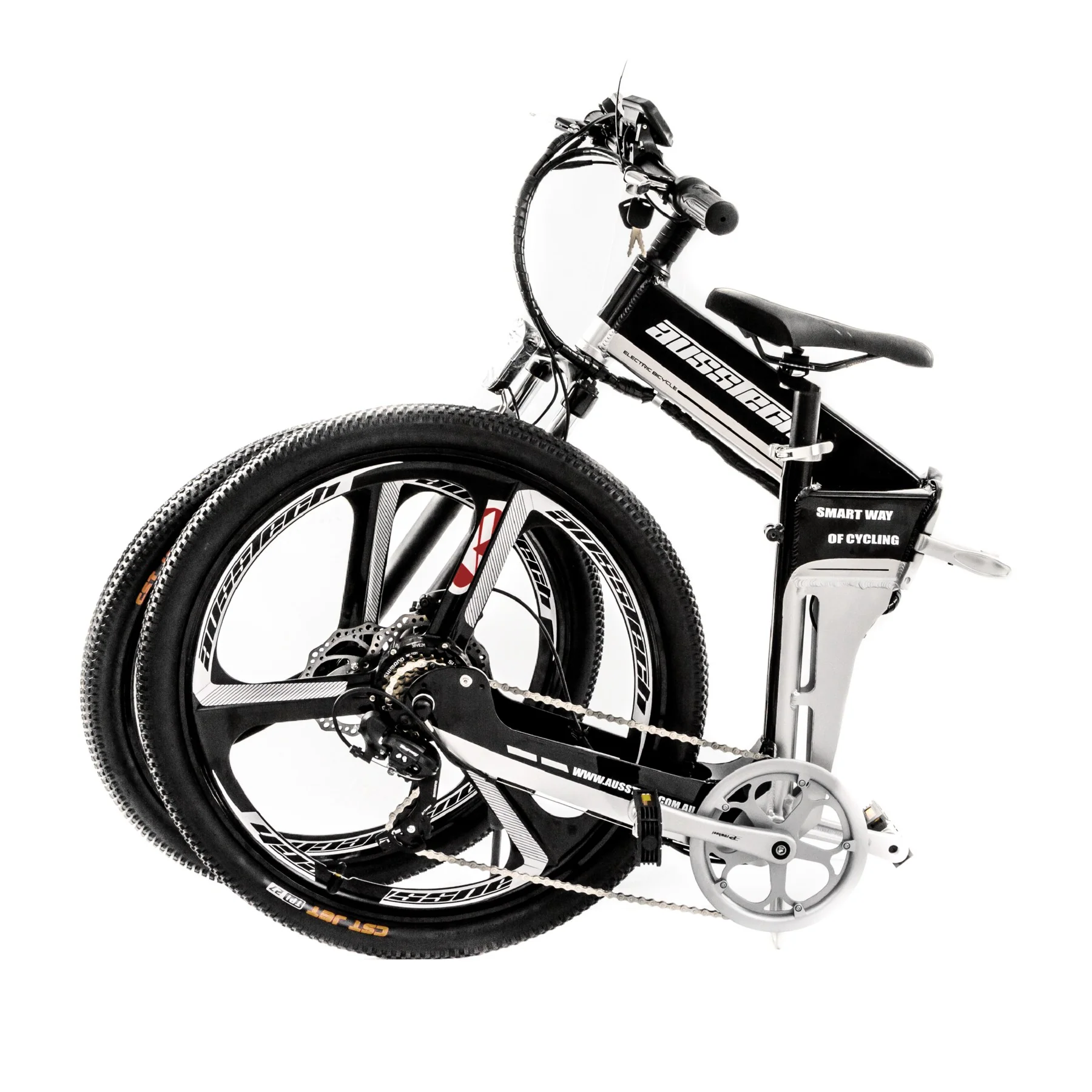 Ausstech Super Z Folding Electric Bike - Image 3