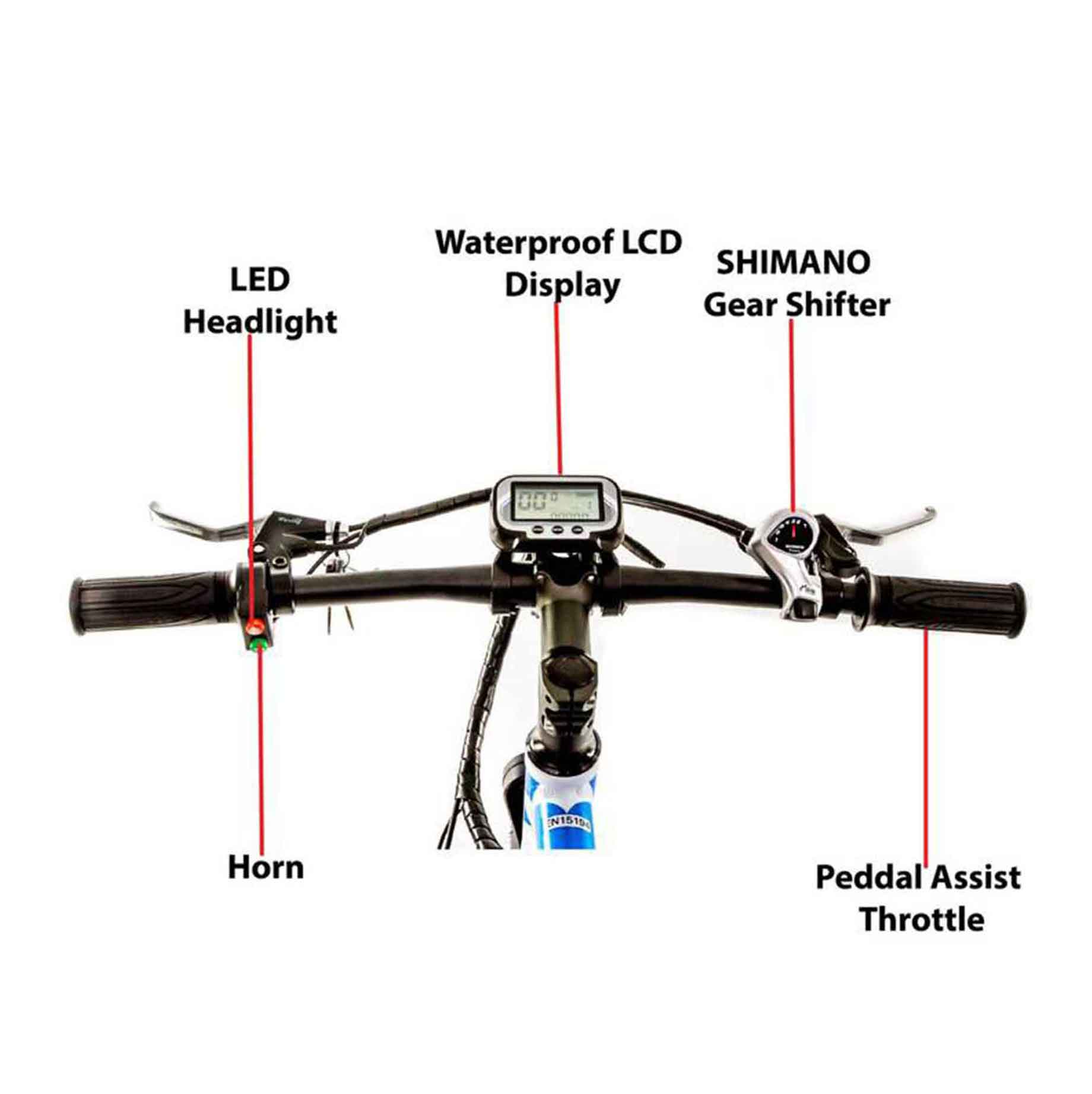 Ausstech Super Z Folding Electric Bike - Image 5