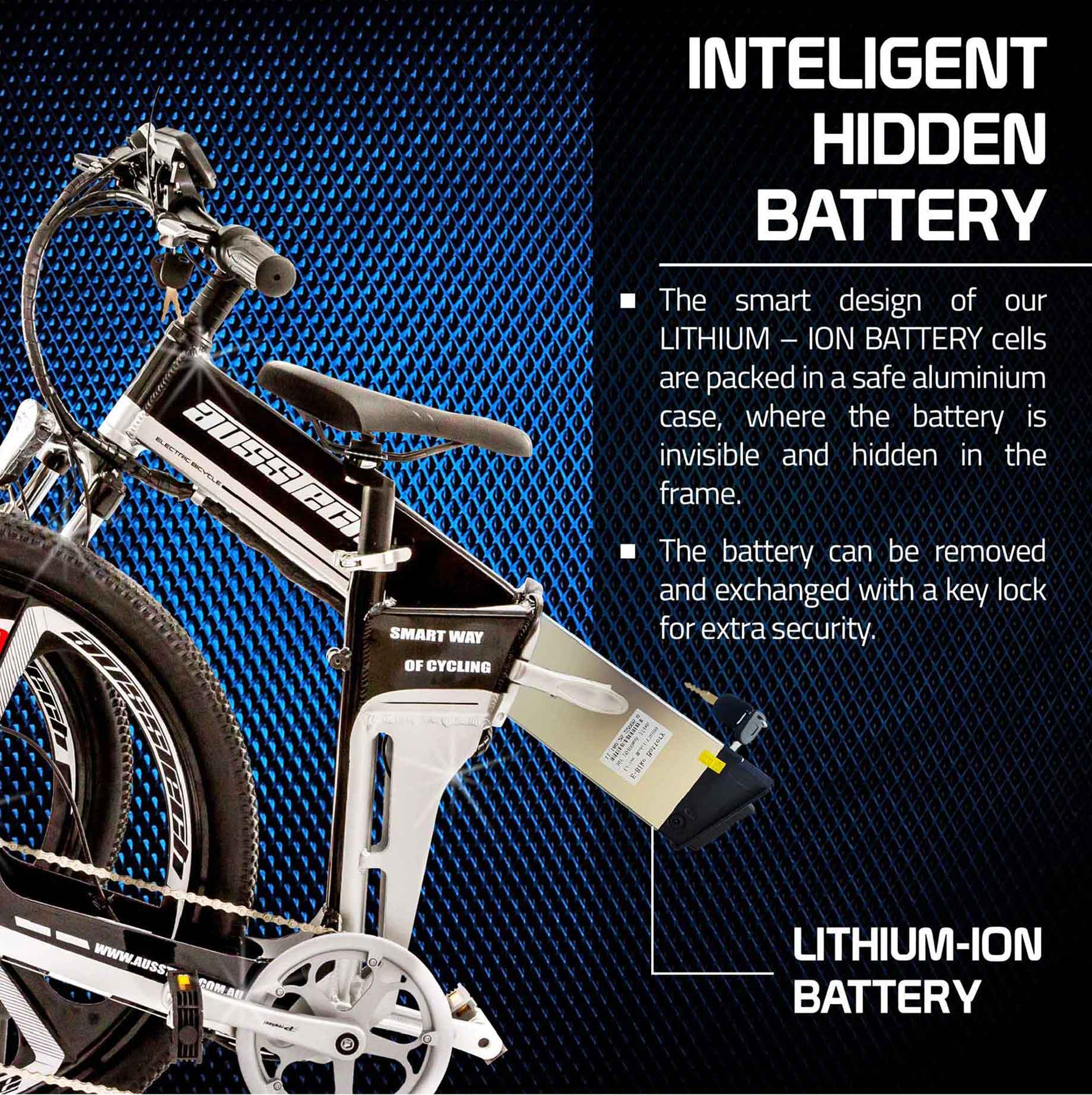 Ausstech Super Z Folding Electric Bike - Image 7