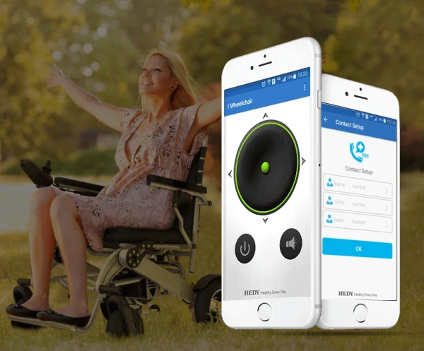 Dinkum iNavigator Remote Control Electric Wheelchair - Image 7