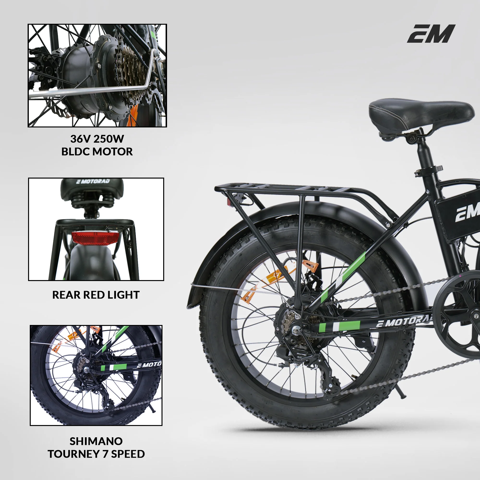 Emotorad Doodle Electric Folding Bike - Image 8