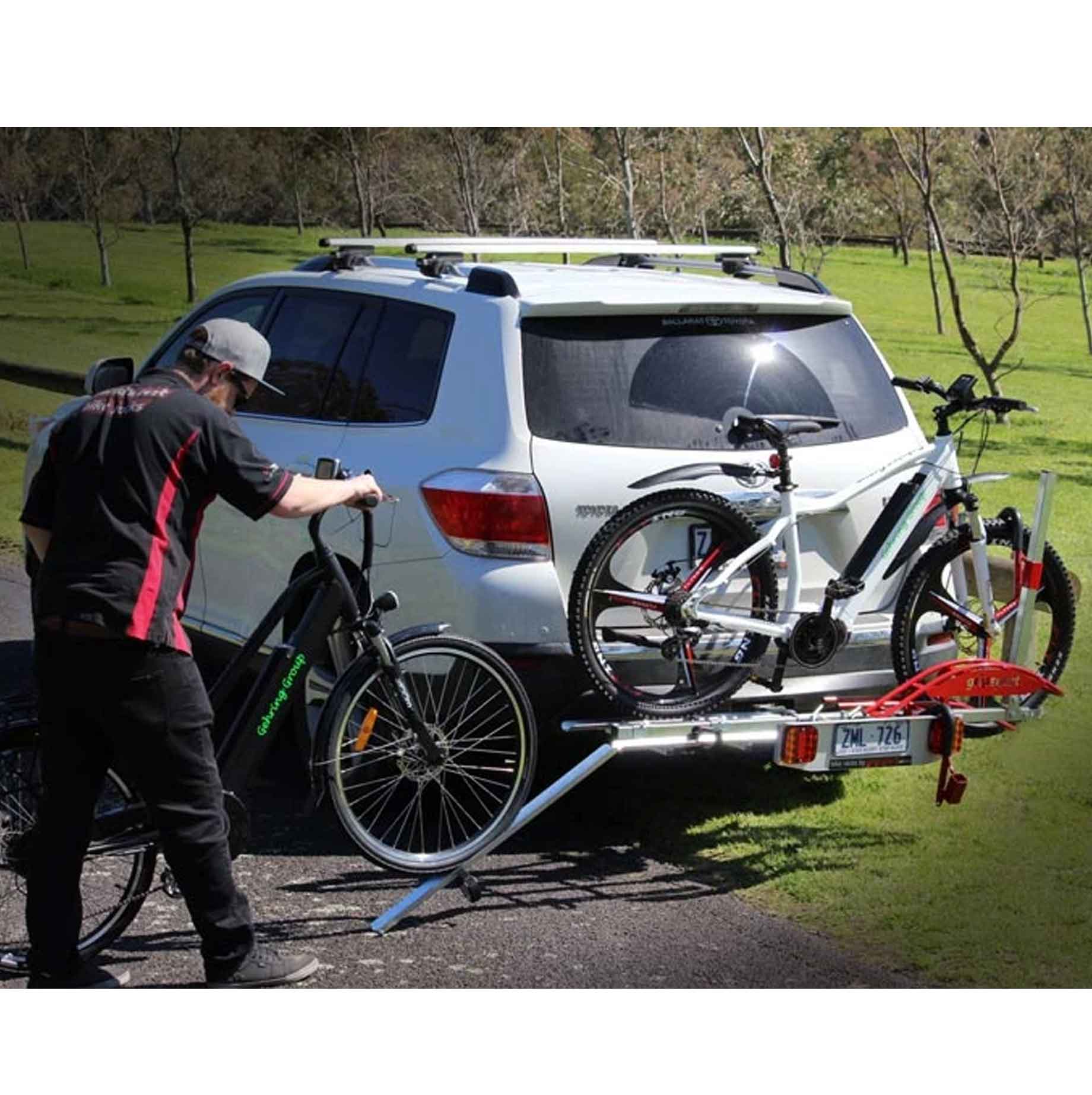 GS Urban Electric Bike Rack-Carry Up To 2 Bikes Max 3" Width Tyres - Image 5