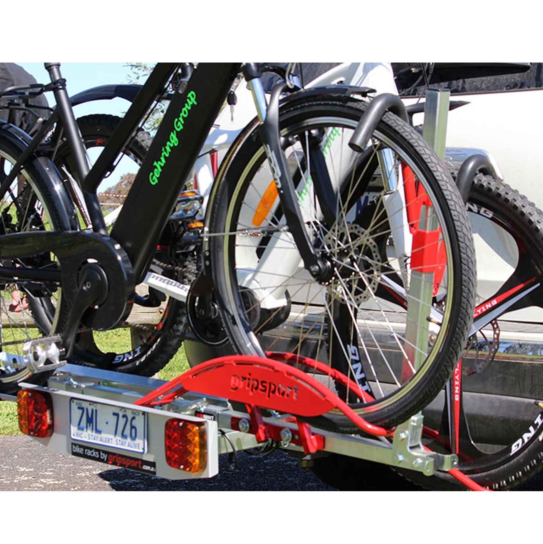 GS Urban Electric Bike Rack-Carry Up To 2 Bikes Max 3" Width Tyres - Image 6
