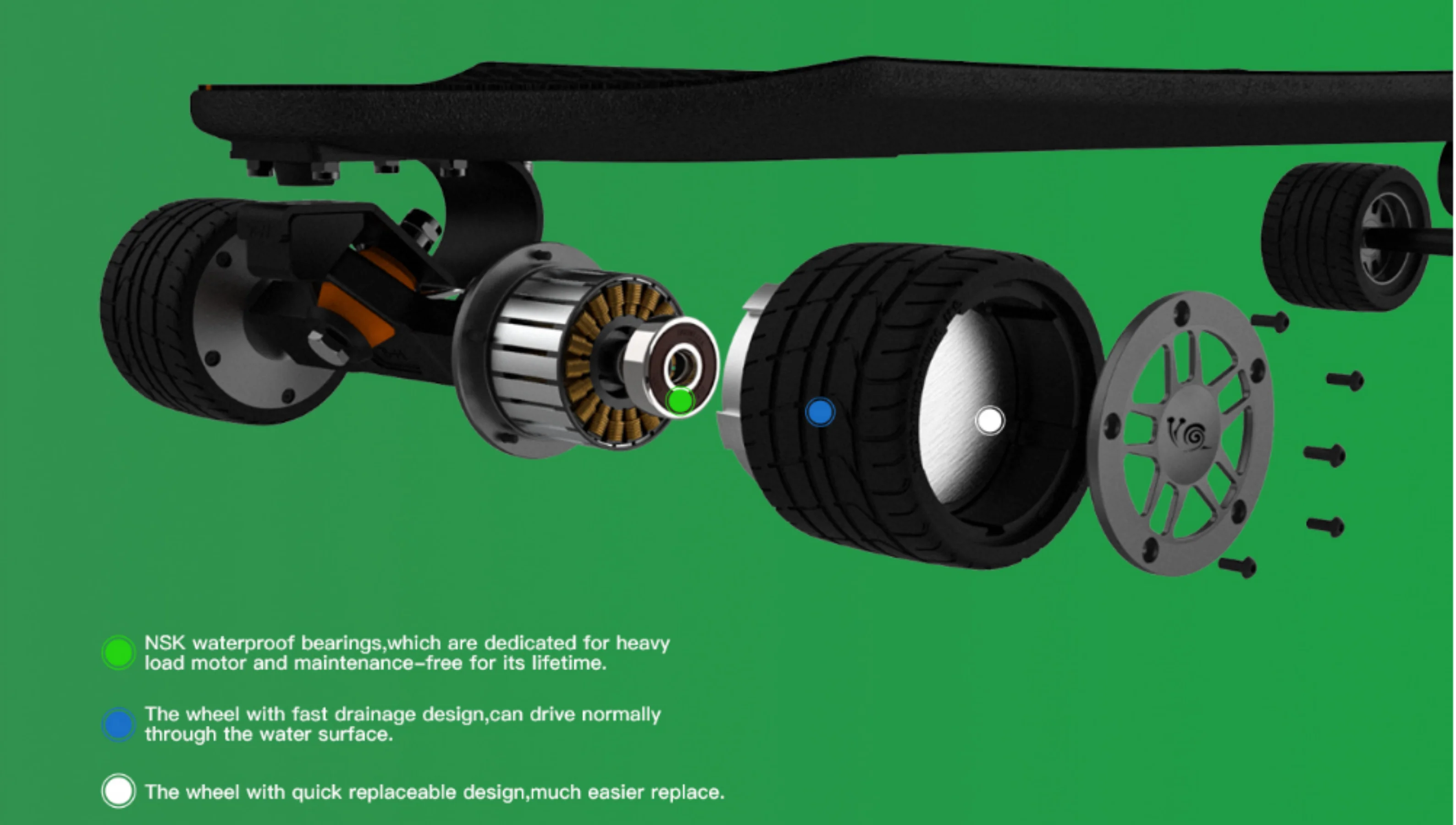 Land Snail Electric Skateboard - Image 5