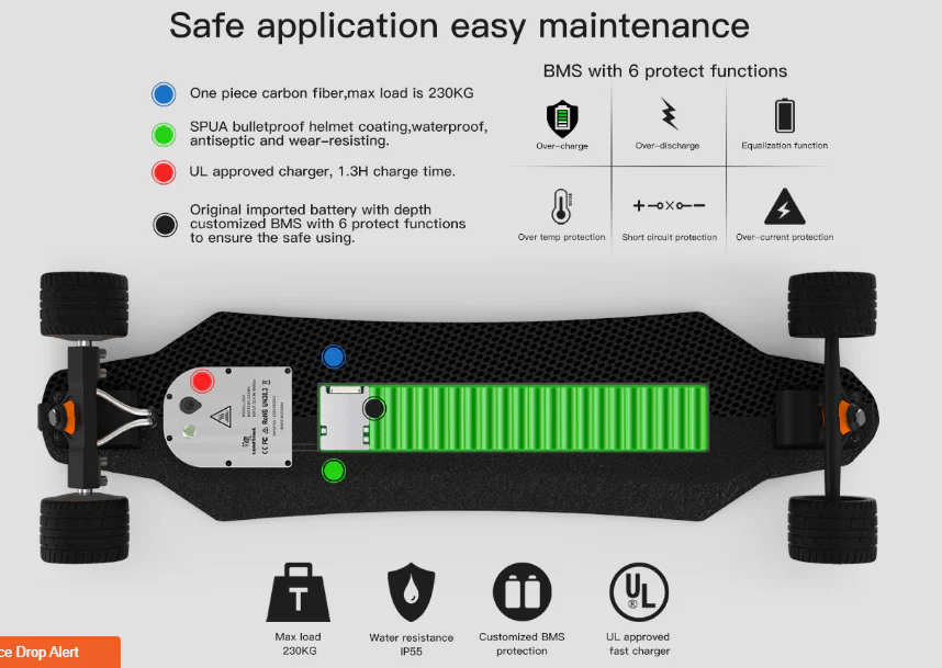 Land Snail Electric Skateboard - Image 6