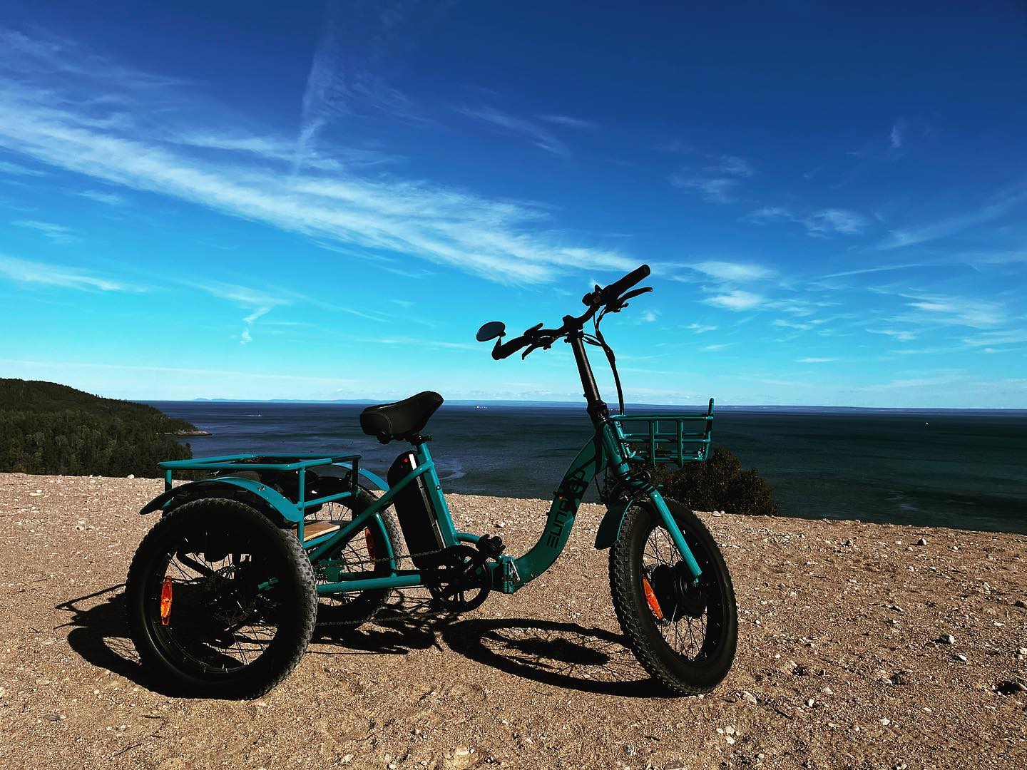 Eunorau Folding Electric Trike Bike - Image 2
