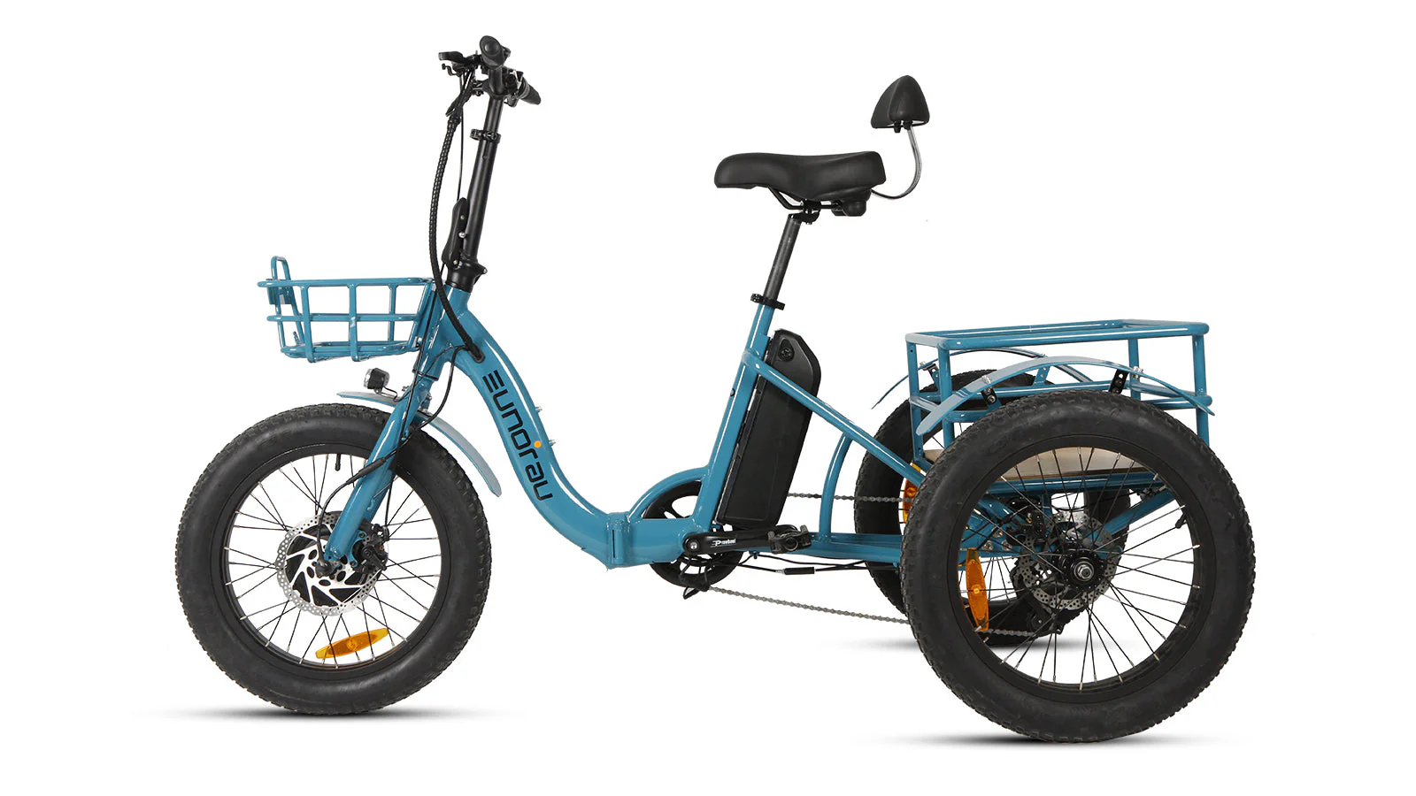 Eunorau Folding Electric Trike Bike - Image 3