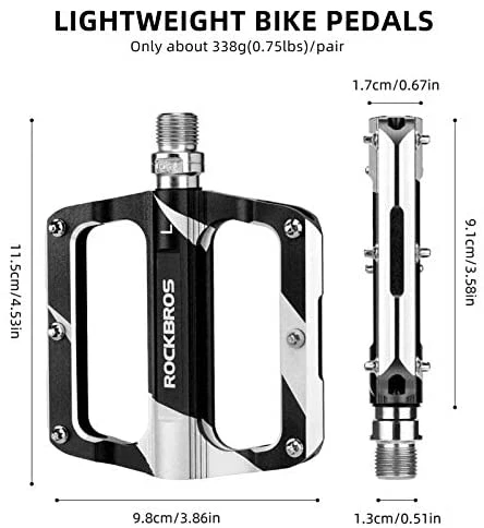RockBros Aluminium Alloy Pedals - Image 4
