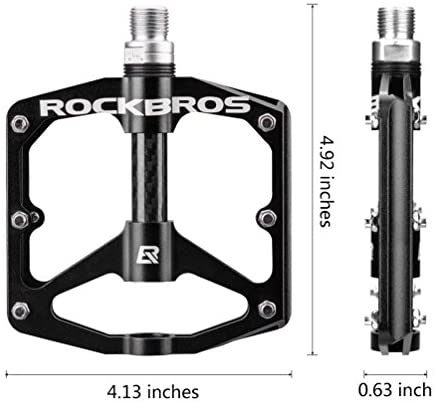 RockBros Lightweight Carbon Fiber Pedals - Image 9