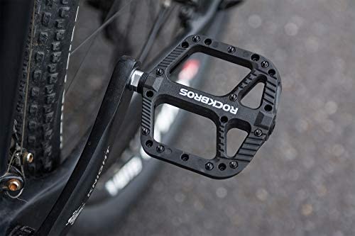 RockBros Nylon Composite Bearing Pedals 4.56" x 5.35" - Image 6