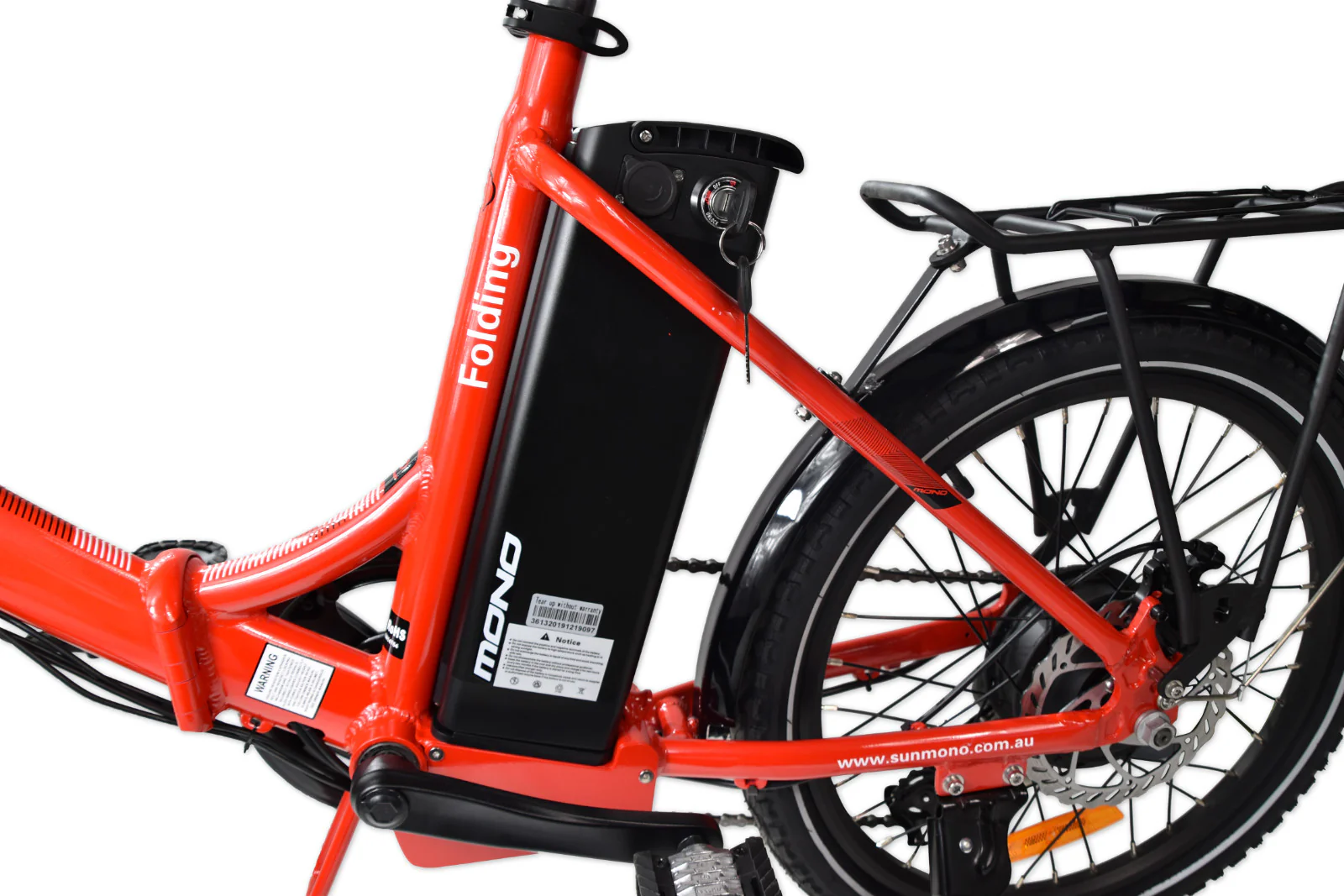 Sunmono E-Mono VESTA - 20" Folding Bike - Image 5