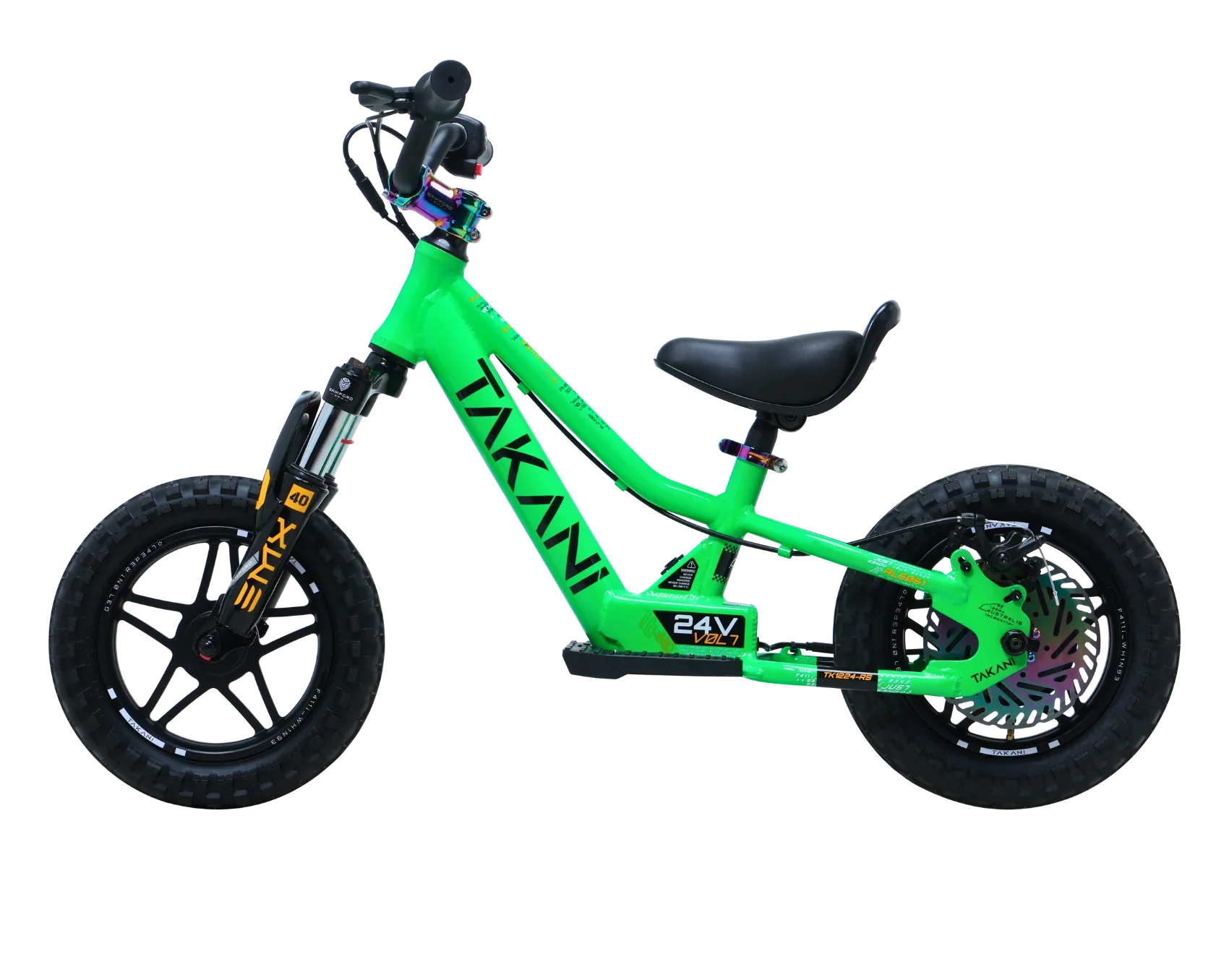 Takani TK1224 12" Electric Kids Bike - Image 15