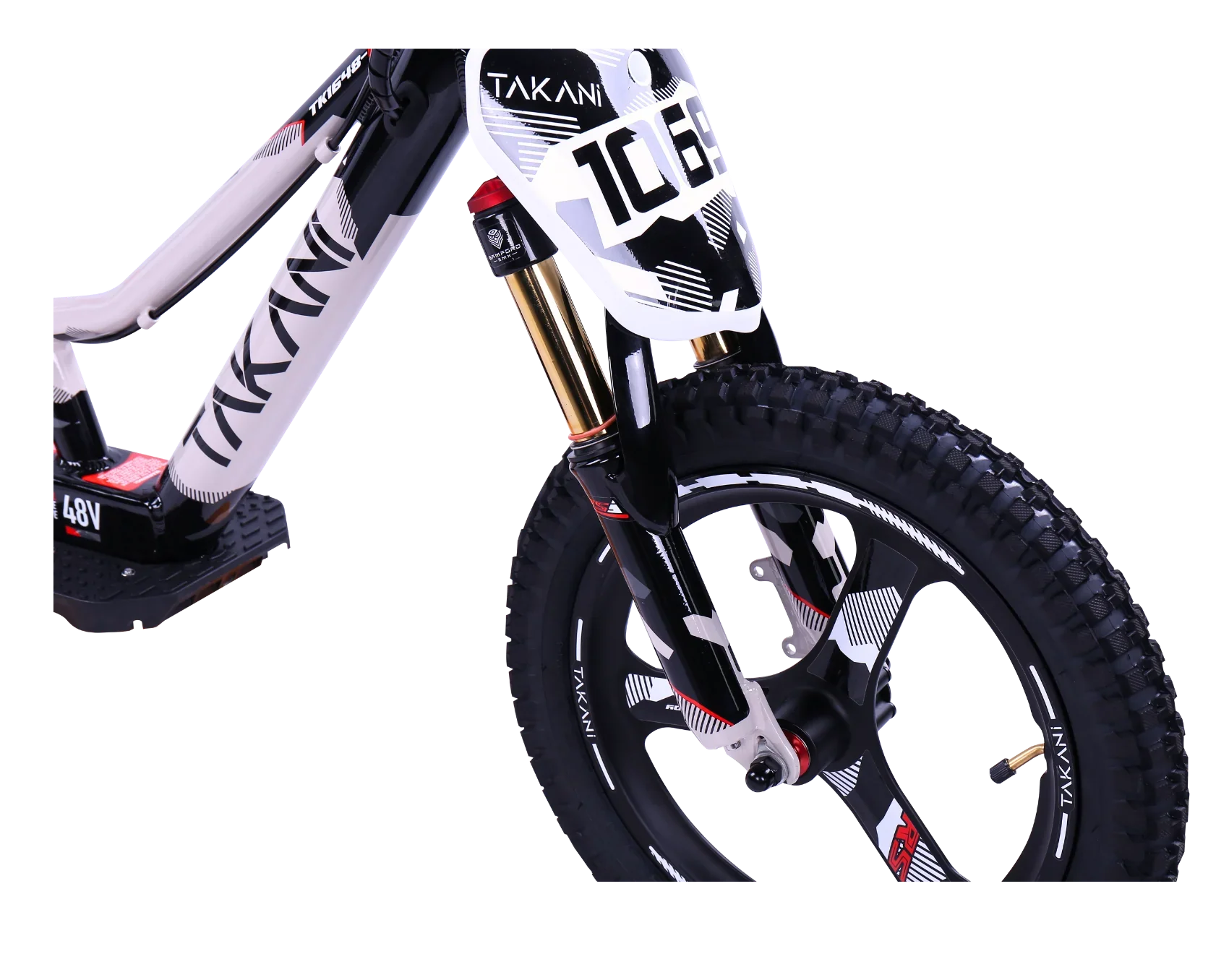 Takani TK1648-RS Electric Balance Bike - Image 4