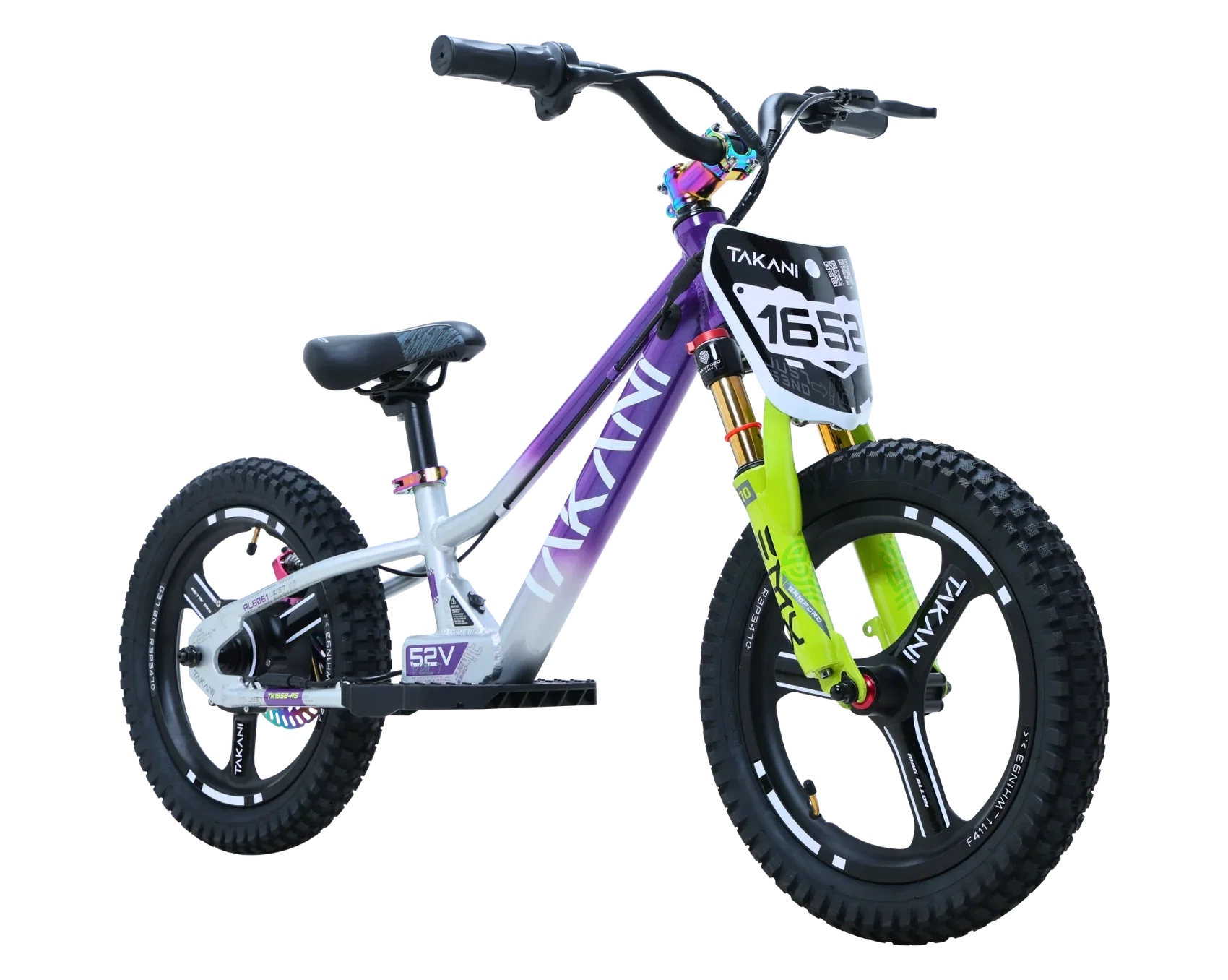 Takani TK1652 16" Electric Kids Bike - Image 4