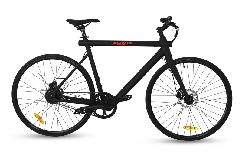 Vamos Pluma Lightweight Flat Bar Urban Road E-Bike 2024 - Image 4